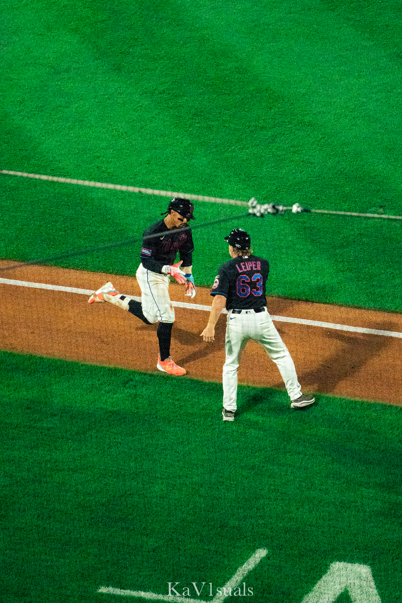 Lindor Runs by Kaywin Abreu